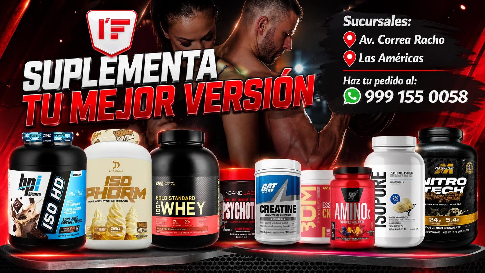 Suplementa tu mejor versión — I'm Fitness